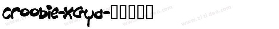 Croobie-XGya字体转换