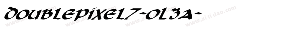DoublePixel7-OL3A字体转换