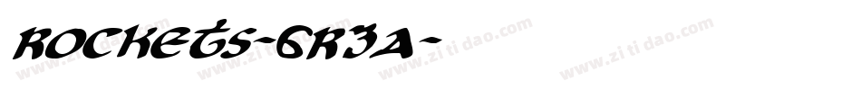 Rockets-6R3A字体转换