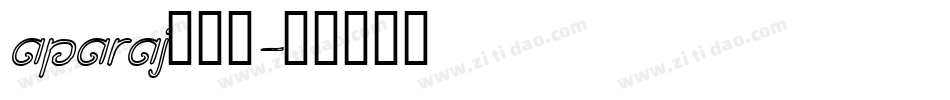 aparaj转换器字体转换