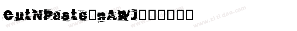 CutNPaste-nAWJ字体转换