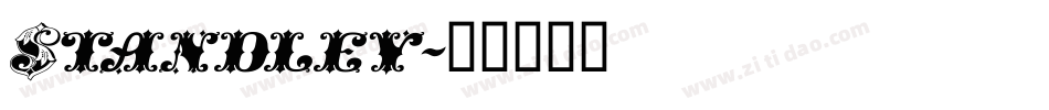 Standley字体转换