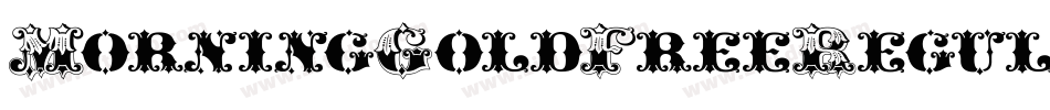 MorningGoldFreeRegular-MVZqn字体转换