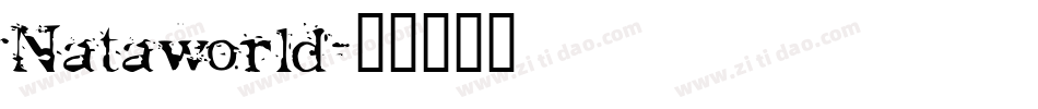 Nataworld字体转换