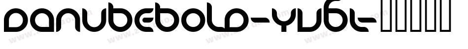 DanubeBold-YV6L字体转换