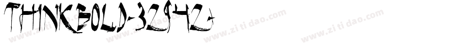 ThinkBold-3z94z字体转换