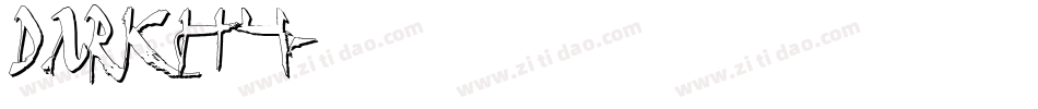 Darkh4字体转换
