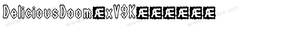 DeliciousDoom-xV9K字体转换