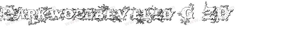 Darkwoodbeveled-G1ZD字体转换