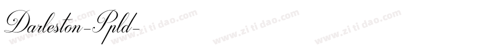 Darleston-Ppld字体转换