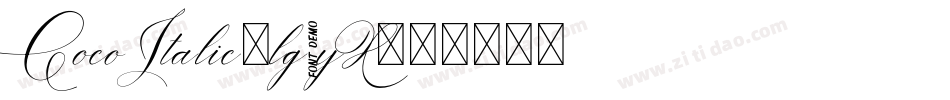 CocoItalic-lg9yX字体转换