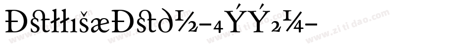 DellisaDemo-9YY7n字体转换