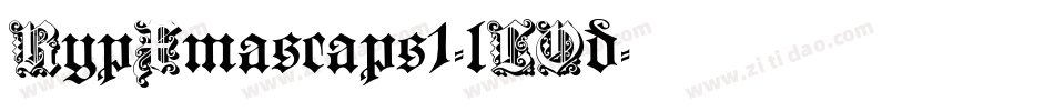 RypXmascaps1-lLOd字体转换