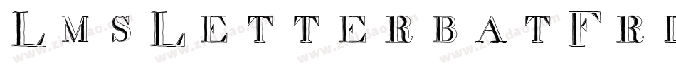 LmsLetterbatFriends-r4P8字体转换 LmsLetterbatFriends-r4P8字体转换
