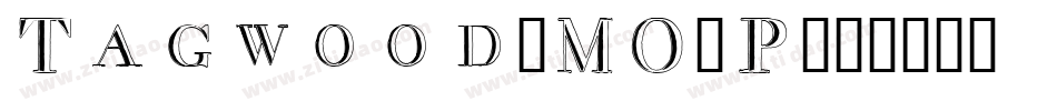 Tagwood-MO4P字体转换 Tagwood-MO4P字体转换