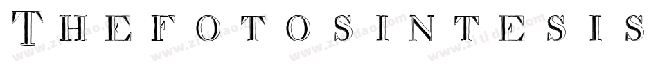ThefotosintesisInverse-rgv4p字体转换