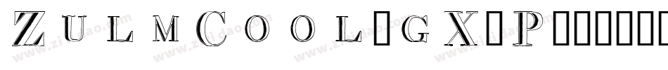ZulmCool-gX4P字体转换 ZulmCool-gX4P字体转换
