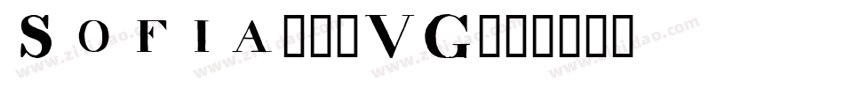 Sofia-09VG字体转换 Sofia-09VG字体转换