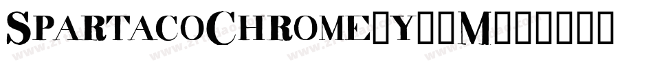 SpartacoChrome-y91M字体转换 SpartacoChrome-y91M字体转换