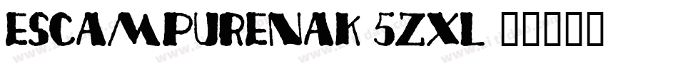 EsCampurEnak-5ZxL字体转换