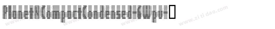 PlanetNCompactCondensed-6Wpv字体转换