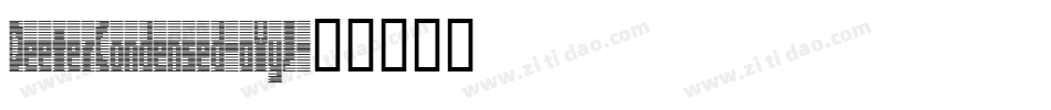 DeeterCondensed-aYyJ字体转换