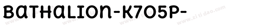 Bathalion-K7O5p字体转换
