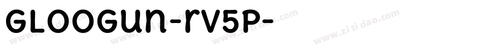 Gloogun-rv5p字体转换