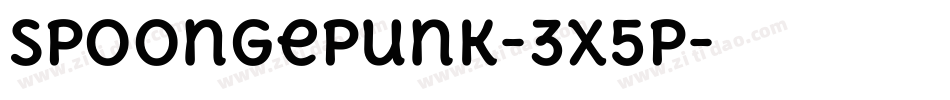 SpoongePunk-3X5p字体转换