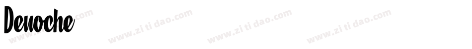 Denoche字体转换