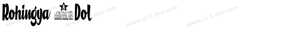 Rohingya-3DoL字体转换