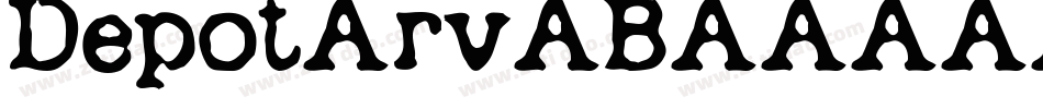 Depot-rv2B字体转换 Depot-rv2B字体转换