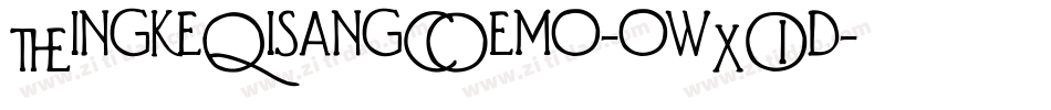 BingkePisangDemo-owXOd字体转换