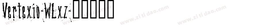 Vertexio-WLxz字体转换