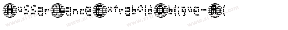 HussarLanceExtraboldOblique-Algx字体转换