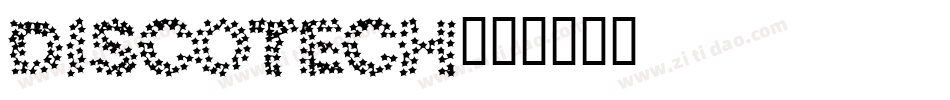 discotech字体转换