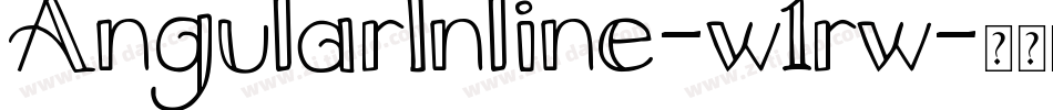AngularInline-w1rw字体转换