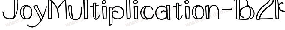JoyMultiplication-BZRw字体转换
