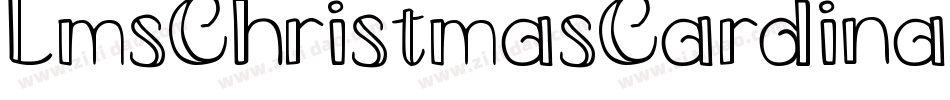 LmsChristmasCardinals-2gRw字体转换