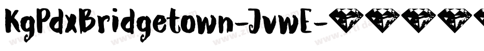 KgPdxBridgetown-JvwE字体转换
