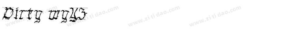 Dirty-wyYZ字体转换