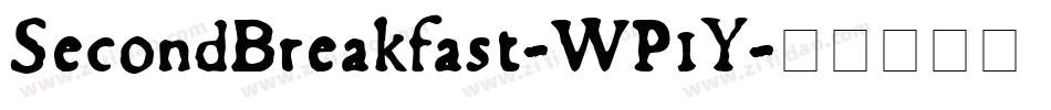SecondBreakfast-WP1Y字体转换
