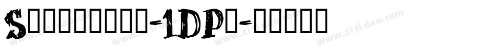 Shermlock-1DPg字体转换