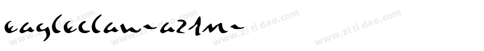 Eagleclaw-A24M字体转换