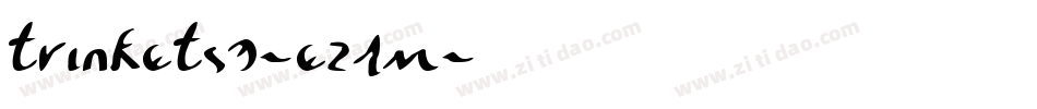Trinkets3-e24m字体转换