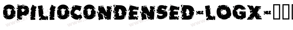 OpilioCondensed-l0GX字体转换
