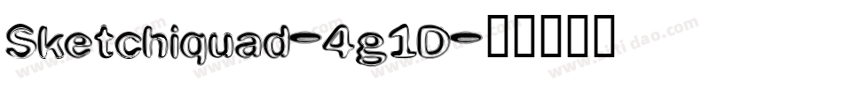 Sketchiquad-4g1D字体转换