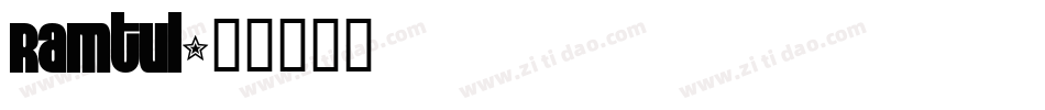 Ramtul字体转换