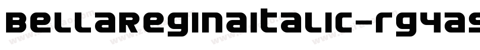 BellaReginaItalic-rg4a9字体转换