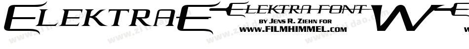 Elektra-E4W4字体转换